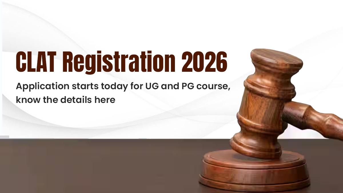 CLAT Registration 2026 Application Starts Today for UG and PG Course, Know the Details Here.jpg